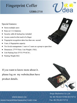 Mini Portable Jewelry Safe Box for Lady