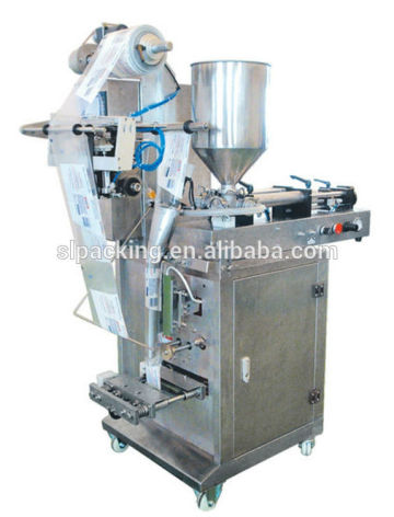 China automatic honey stick filling machine with pump, honey stick pack packing machine