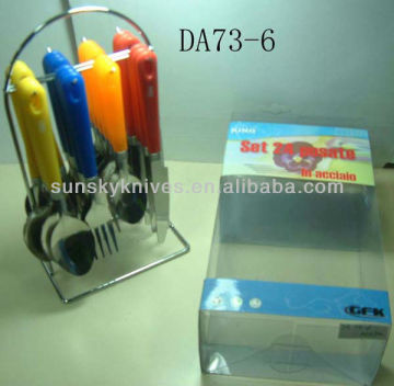 18/10 steel cutlery set