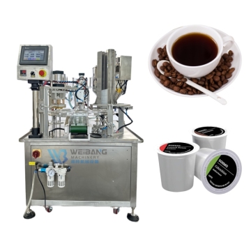 Автоматическая ротационная начинка K-Cup Machine для кофе и йогурта