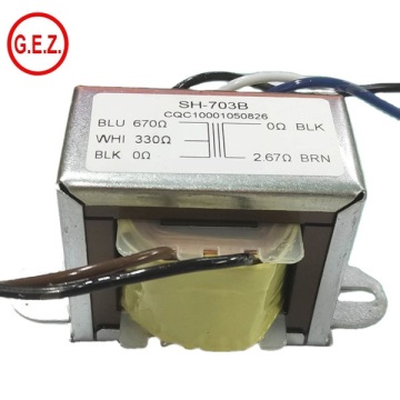 70v 100V 100W 16 Ohm Audio Line Transformer