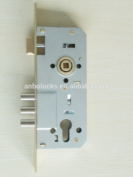 45x85mm mortise lock with 3 round bolts