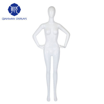 2015 new arrival classical female plus size clear plastic mannequin wholesale