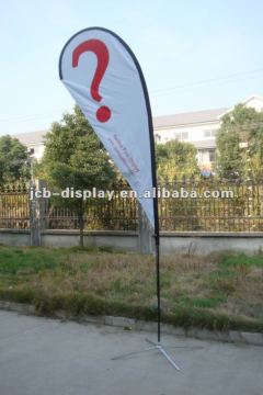 Ideal standing flying banner