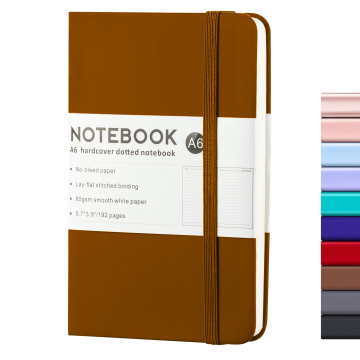 Tùy chỉnh vận chuyển nhanh A5 Business Notebook với logo của ban nhạc đàn hồi: Thiết kế quà tặng doanh nghiệp sinh viên hoàn hảo