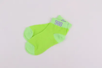 Kids Green Socks Kids Bulk Socks Children Neon Socks