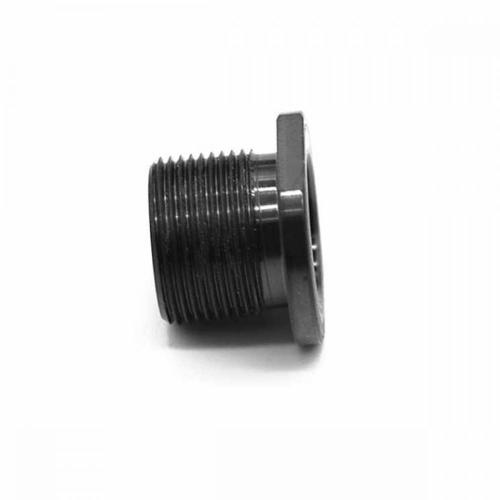 Black aluminum 1/2x28 ID thread oil joint adapter