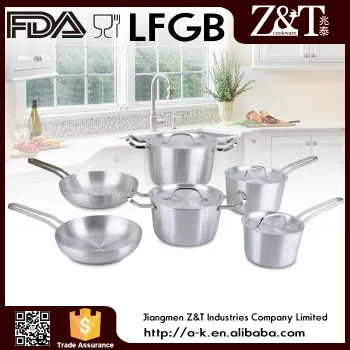 New product sanding aluminum kitchen cookware set