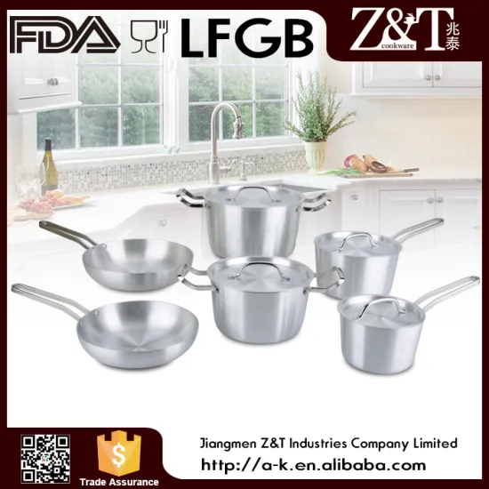 New product sanding aluminum kitchen cookware set