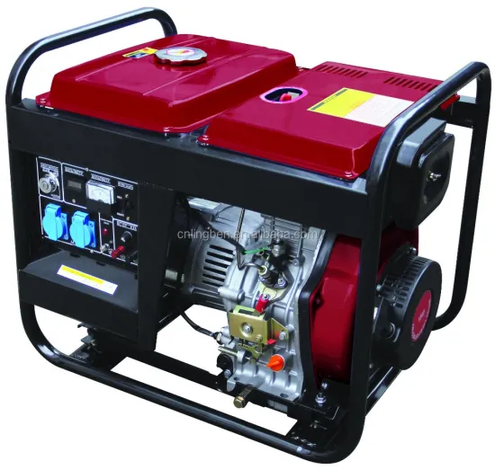 Lingben 5kw Open Type Diesel Generator Set Price List