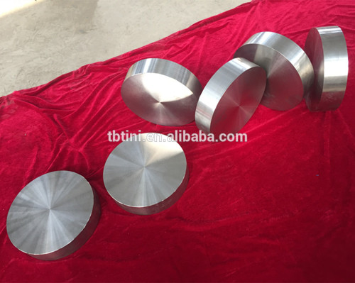 astm b381 dia20~600mm grade5 titanium disc with polishing surface