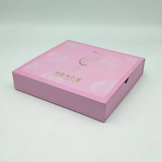Pink Magnetic Gift Box Packaging Makeup For Women