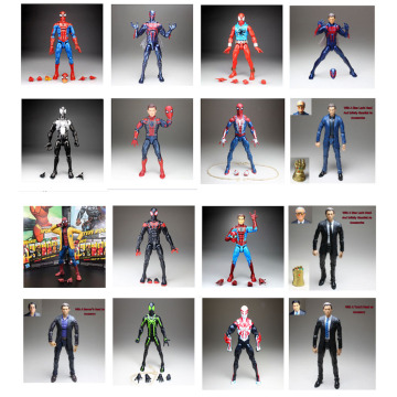 ML Legends Pizza Scarlet Gameverse Multiverse 2099 Peter Parker Iron Spider Spidey Action Figure Loose Collection
