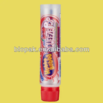 Plastic Tube for Candy Squeeze Pop