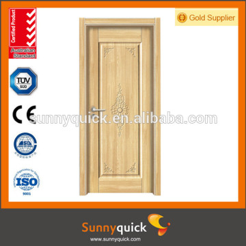 wooden door solid wood material open swing MDF entrance doors