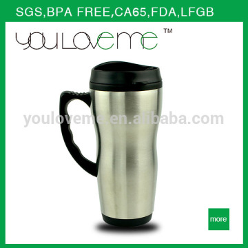 Double Wall Mug With Handle Travel Mug