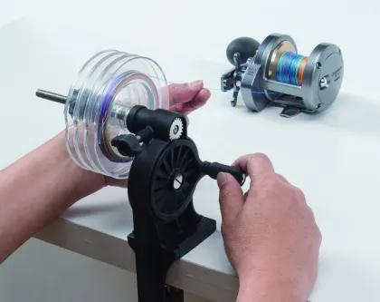 Professional Fishing Line Spooling Station for Lure and Boat Fishing