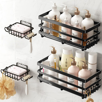 2023 Premium Wall-Mounted Bathroom Storage Solution: A Space-Saving Shelving and Caddy Organizer for Your Toilet and Shower