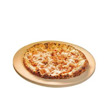 Customizable Free sample Cordierite Round Pizza Stone High-Temperature Resistant Pizza Stone BBQ Nature Baking Stone For Oven