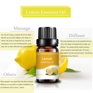 Cosmetics Grade atacadale Lemon Essential Oil for Aroma