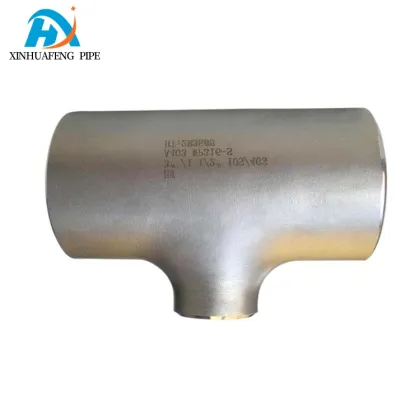 Carbon Steel Reducer Tee Pipe Tee with Coating