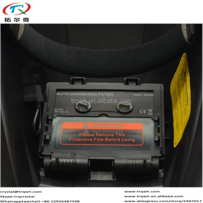 Best Quality Cheap Price Decals Blue Helmet with Eagle Adjustable Welding Helmet