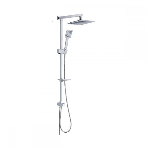 Luxury 6-Setting Rainfall cold hot water Showerhead and Matching Hand Held Shower Set