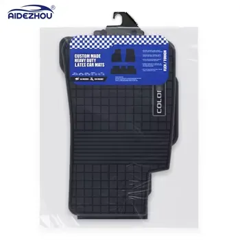 High Quality Latex Car Floor Mats For RENAULT Waterproof Non-slip Car Accessory Car Mats For RENAULT DUSTER 2009