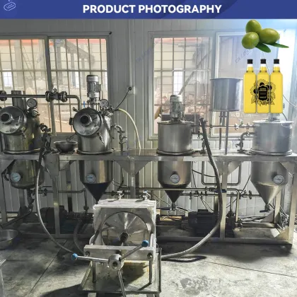 Electric Driven Edible Oil Purification Machine for Grain Refining