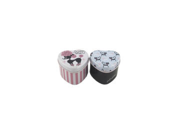 wedding tin box, heart chocolate box, sweet storage box