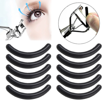 100/50/30pcs Black Replacement Eyelash Curler Refill Silicone Pads Makeup Curling Styling Tools Eyelash Curler Replacement Pads