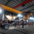 Mobile precast YHZS75 concrete batching plant