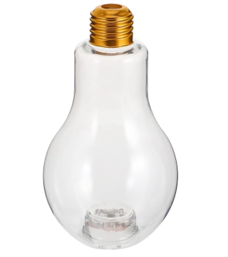 LED Drinking Bottles: New Design, Affordable 250ml, 300ml, 500ml Food Grade PET Transparent Plastic Bottles