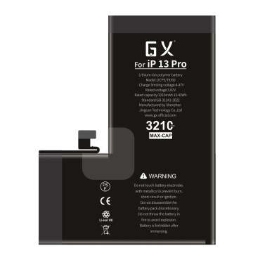 GX az Apple 13PRO -hoz, nagy kapacitású akkumulátorral