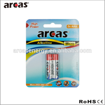 shrink packaging LR03 AAA alkaline battery