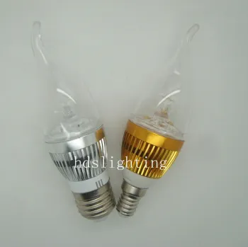 4Watt E14 Dimmable LED Candle Bulb