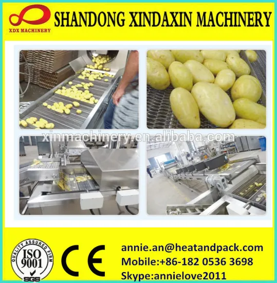 300kgh Automatic potato crisp making machine