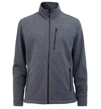 Customizable Men's Polar Fleece Jacket: Ski Wear & Smart Casual Merino Wool Windbreaker