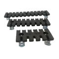 SVLEC Black Strain Relief Plate Cable Cable Sixing Plate