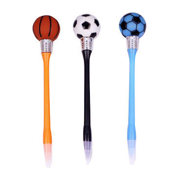 Light bulb head series ball pens in sports style