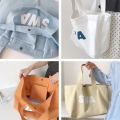 Túi tote mua sắm vải cotton bền tự nhiên tùy chỉnh