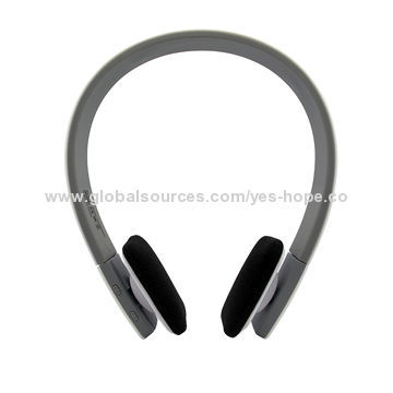 Wireless Bluetooth Stereo Headset for Laptops, with 2,402-2,480MHz Frequency Range
