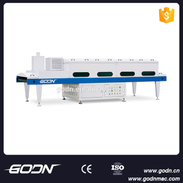 Heating tunnel woodworking machine