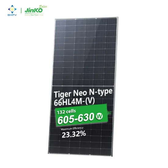 High Efficiency Jinko Solar Jinko Tiger Neo N-Type Solar Panels: 605W to 630W Monocrystalline Options for Residential Use