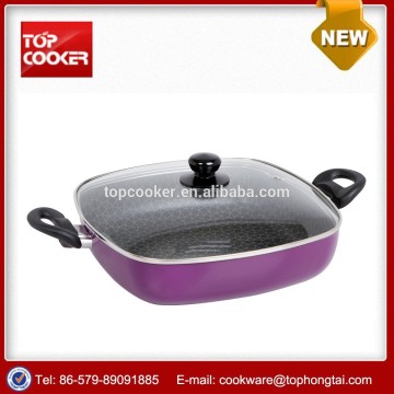 Aluminum non-stick coating spider roaster pan as seen on TV