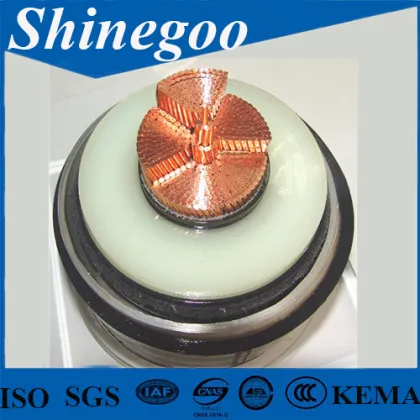 Cooper conductor silicon rubber insulated power cable