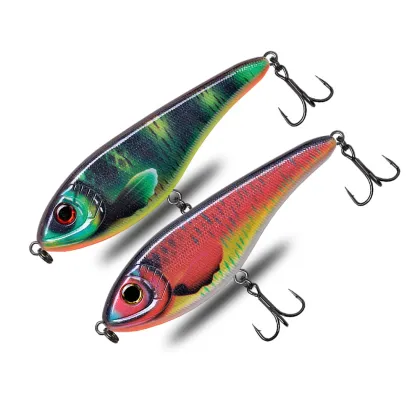 150mm Slow Sinking Jerk Bait Lure for Muskie, Pike, and Bass Fishing