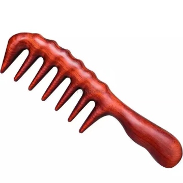 100% Handmade Wooden Sandalwood Hair Comb: Perfect Tool for Gentle Head Scalp Massage
