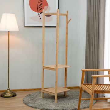 An Ingeniously Designed Moso Bamboo Coat Rack