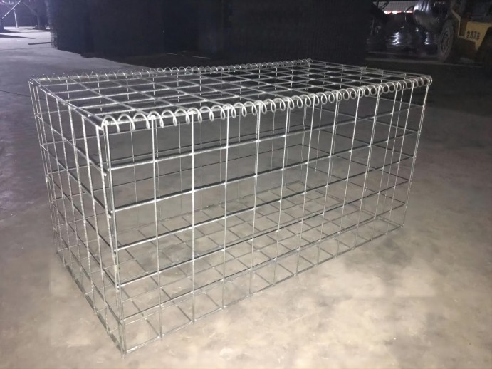 Galvanizli kaynaklı gabion ağ